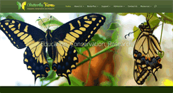 Desktop Screenshot of butterflyfarms.org